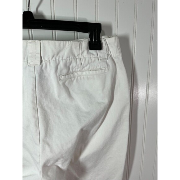 Gap Clean Out Women’s 100% Cotton Beaded White Denim Capris Size 6 Waist 30 - Picture 6 of 11